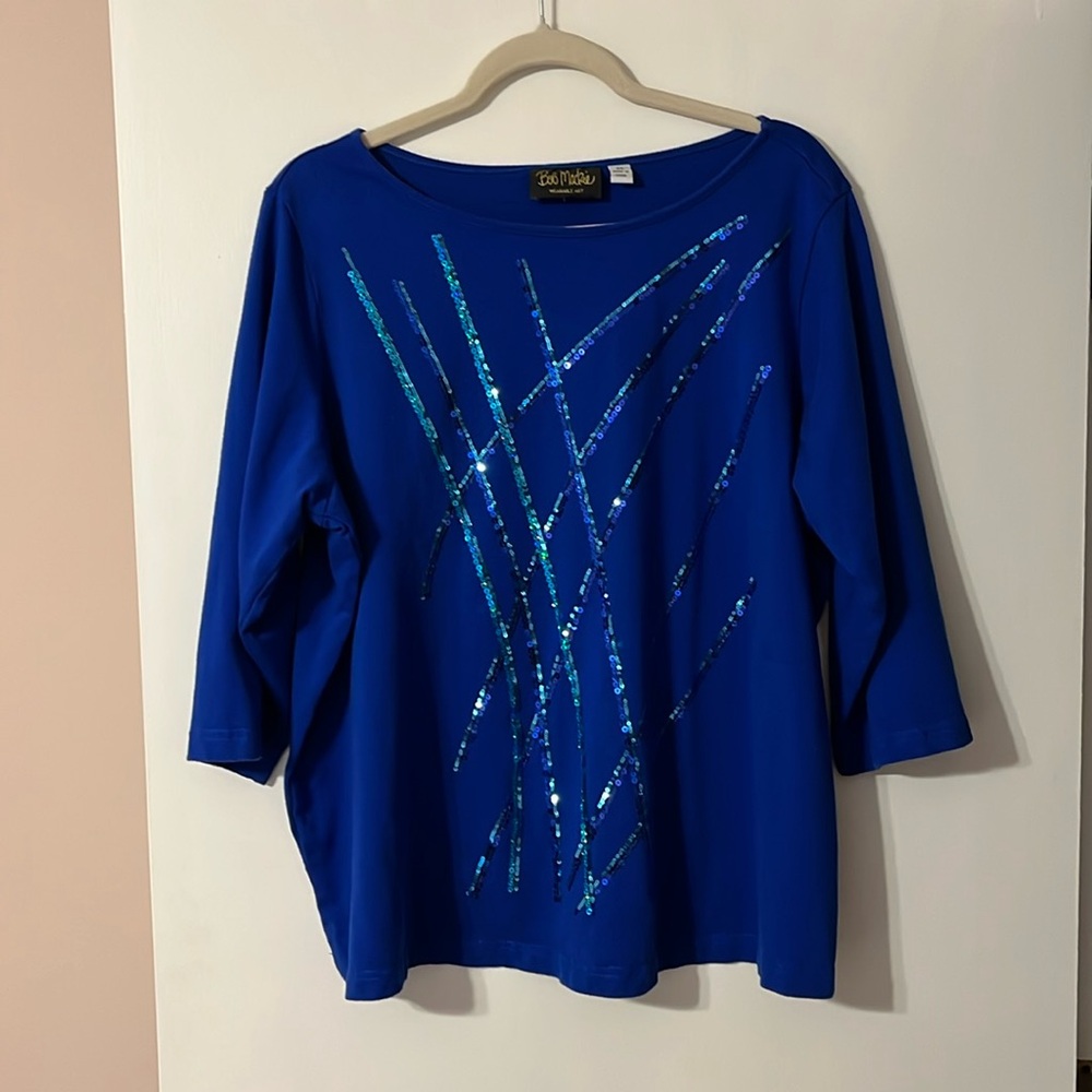 Bob Mackie top 2x